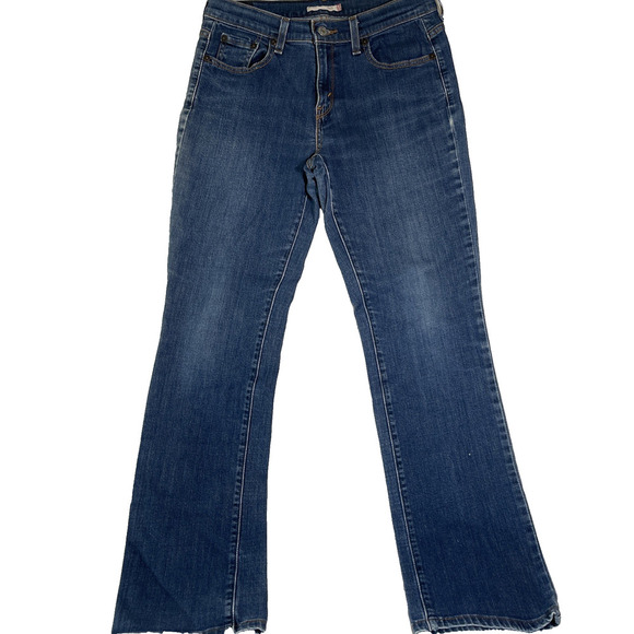 Levis Jeans Men's 34x32 Blue 505 Denim Jeans Regular Straight - Picture 1 of 4